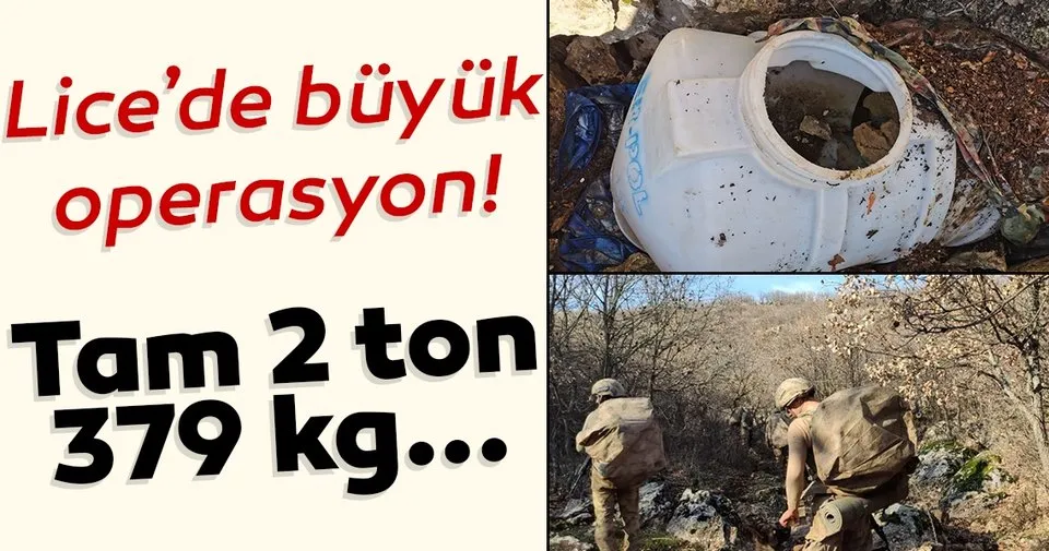 Lice De Buyuk Operasyon Son Dakika Haberler