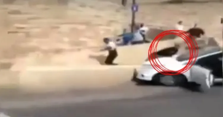 Son dakika | İsrailliler sivil- asker polis birleşti: Filistinlileri arabalarla eziyorlar!