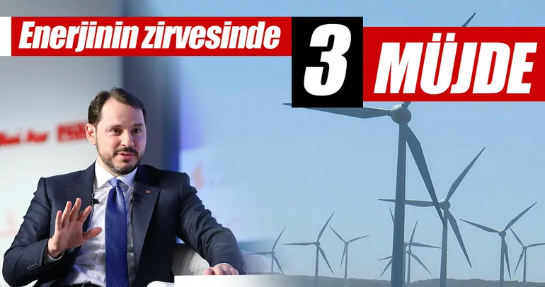 Enerjinin zirvesinde 3 müjde