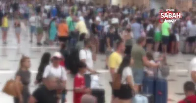 Rusya’dan gelen yolcunun valizinden çıkanlar şoke etti | Video