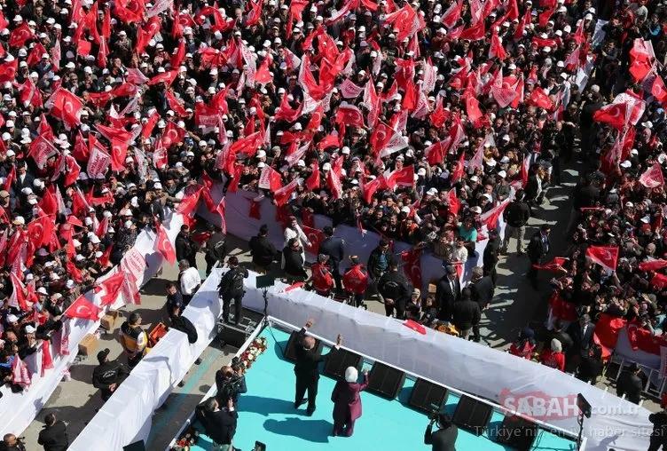 Başkan Erdoğan resmi rakamı açıkladı! Cumhur İttifakı Ankara mitinginde coşkulu kalabalık!