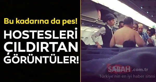Hostesleri çıldırtan anlar!