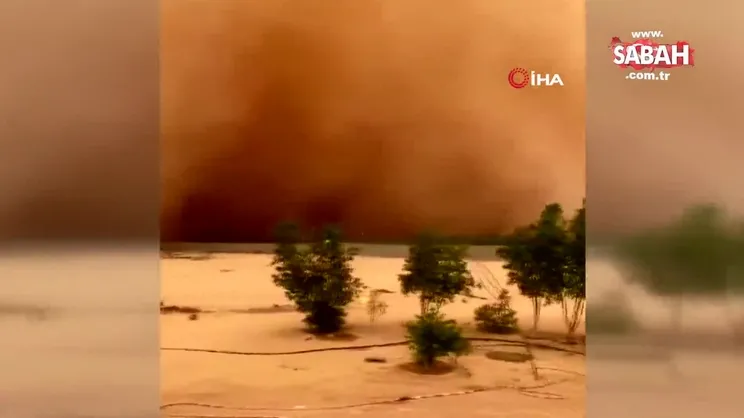 Suudi Arabistan’da kum fırtınası | Video