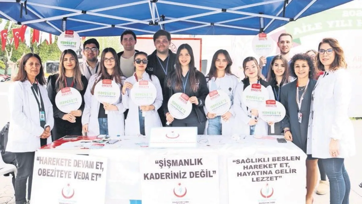 Obeziteyle mücadele sokağa indi