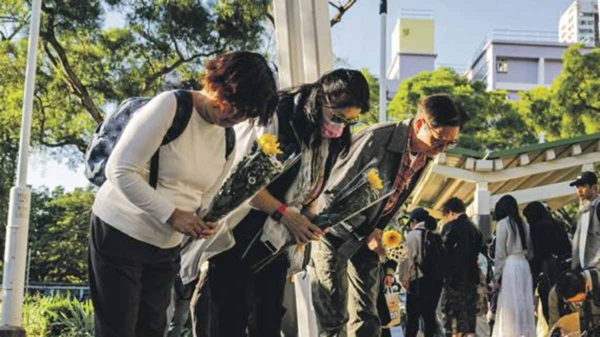 Hong Kong’da 3 gün yas ilan edildi