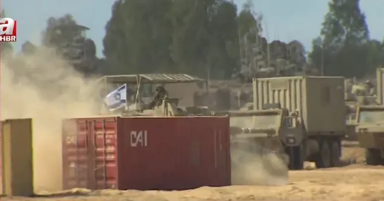 İşte İsrail’in katliam tankları! ATV haber anbean görüntüledi