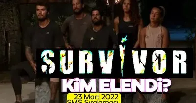Survivor kim elendi ve adadan hangi yarışmacı gitti? 23 Mart SMS sıralaması ile Survivor kim elendi sorusu yanıt buldu!