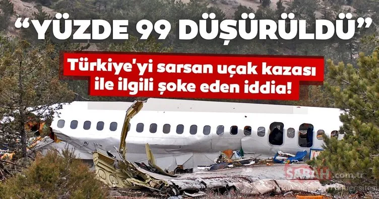 SON DAKİKA: Türkiye’yi sarsan uçak kazası ile ilgili şoke eden iddia: Yüzde 99 düşürüldü...