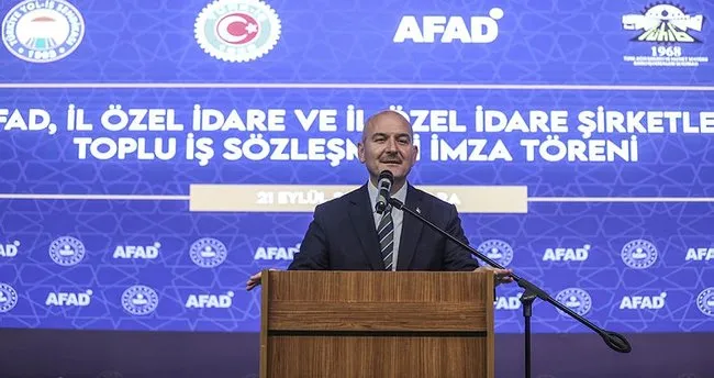 İçişleri Bakanı Süleyman Soylu: Türkiye afet yönetiminde çağ atlamıştır