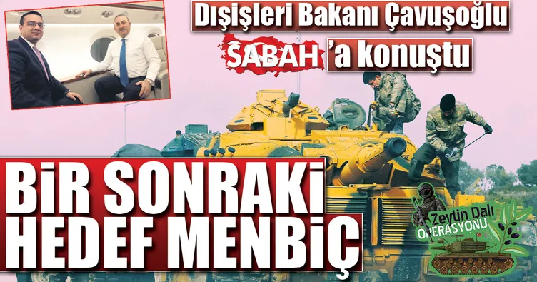 Bir sonraki hedef Menbiç