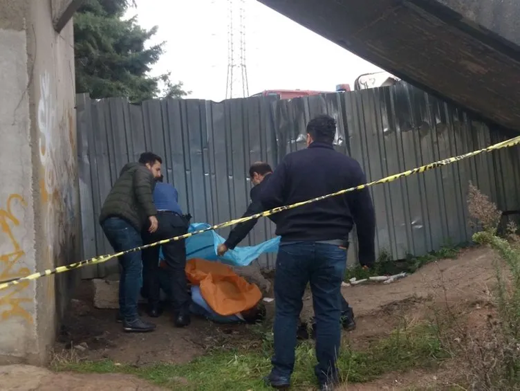 İstanbul’da üst geçit altında erkek cesedi bulundu