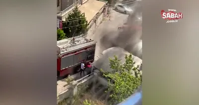 Şanlıurfa’da korkutan yangın | Video
