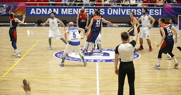 Adnan Menderes Üniversitesi basketbolda zirvede