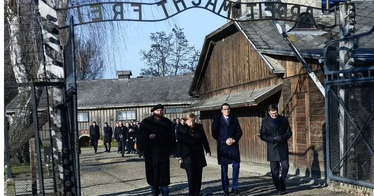 Merkel, Polonya’da toplama kampını ilk kez ziyaret etti