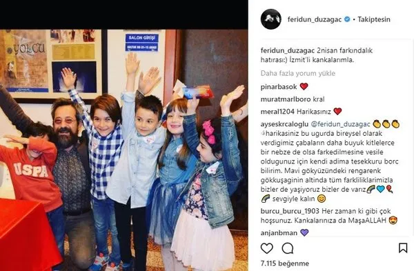 Ünlü isimlerin Instagram paylaşımları (05.04.2018) (Aslı İzmirli)