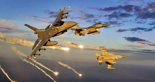 Kuzey Irak’taki PKK hedeflerine hava harekatı
