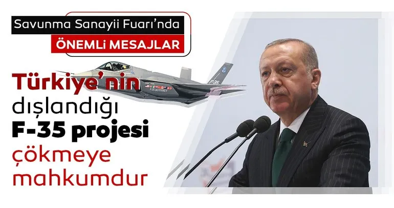 Başkan Erdoğan’dan flaş F-35 açıklaması!