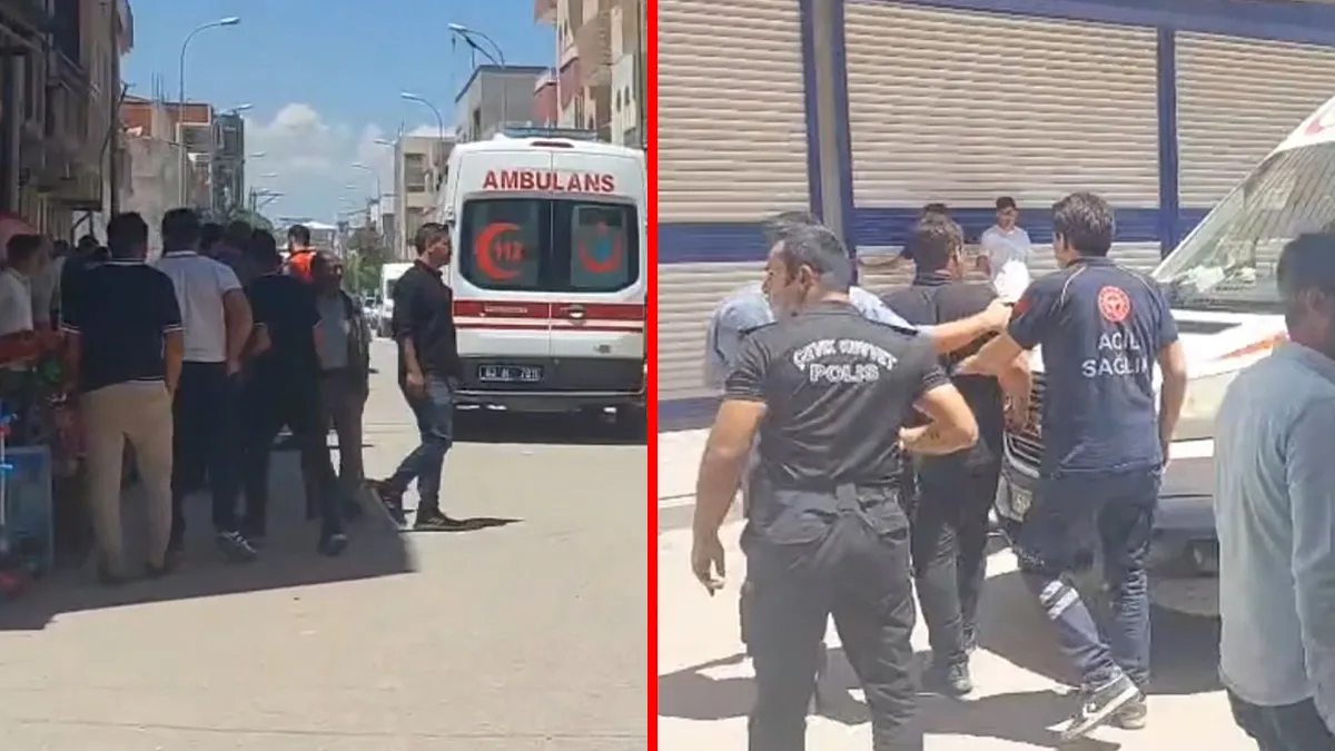 Şanlıurfa'da akraba kavgası yaşandı, taşlar ve sopalar kullanıldı.