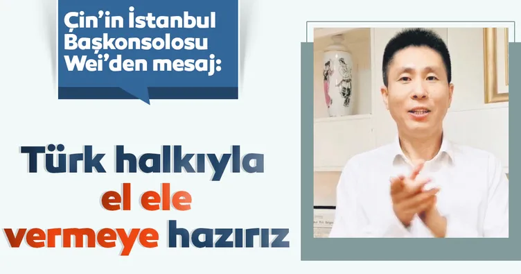 Türk halkıyla el ele vermeye hazırız
