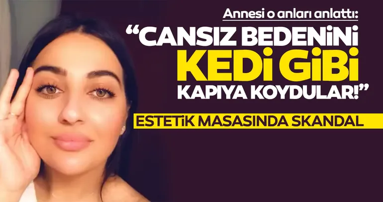 Son dakika haberi... Manolya Oktay’ın annesinden acı sözler: Öldürüp cesedini kedi gibi kapıya koydular