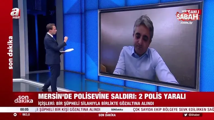 SON DAKİKA | Mersin'de polisevine kalleş saldırı: 2 polis yaralandı | Video