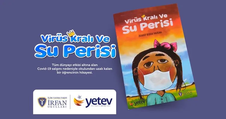 Karantinada kitap yazan çocuk!