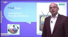 EBA TV - 7. Sınıf Arapça Dersi Konu: 5 Vakit Namaz