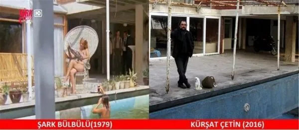 Yeşilçam'a hayat veren mekanların son hallerini çekip paylaştı