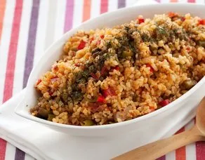 Naneli Bulgur Pilavı