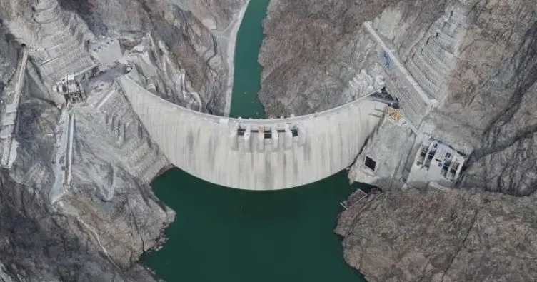 Yusufeli Barajı ve HES’te su yüksekliği 119 metre oldu