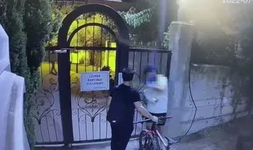Park halindeki bisikletleri çalan hırsız yakalandı #istanbul