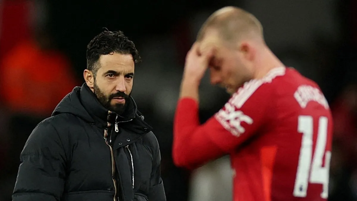 Ruben Amorim de Manchester United’a çare olamadı Ruben Amorim de Manchester United’a çare olamadı