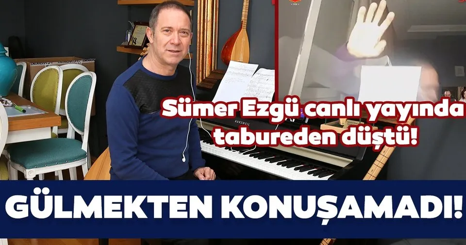 Turk Halk Muzigi Sanatcisi Sumer Ezgu Canli Yayinda Tabureden Dustu Gulme Krizine Girdi Magazin Haberleri