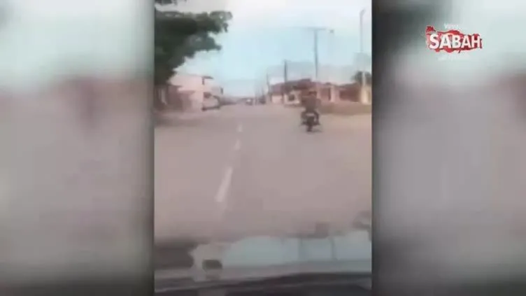 Kaza geliyorum dedi