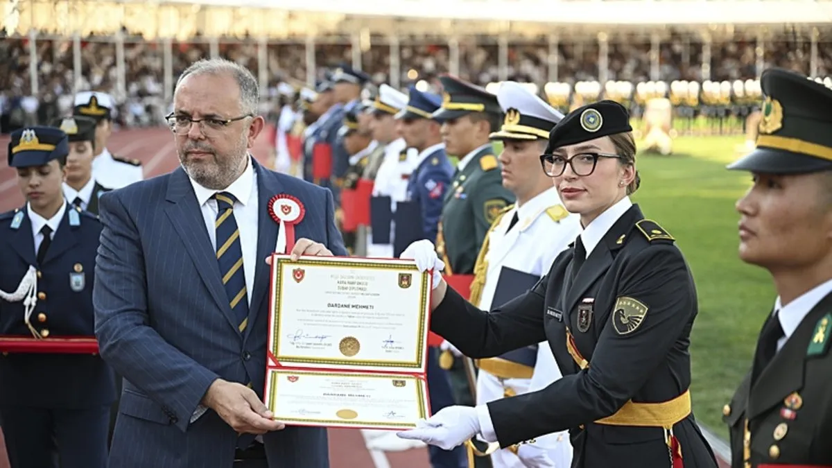 MSÜ Rektörü Afyoncu genç teğmenlere seslendi: Her zaman sivil iradenin emrinde olacaksınız MSÜ Rektörü Afyoncu genç teğmenlere seslendi: Her zaman sivil iradenin emrinde olacaksınız