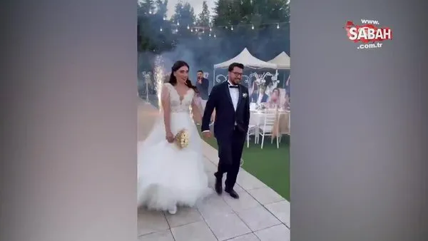 MasterChef 2020 şampiyonu Serhat Doğramacı evlendi! İşte düğünden ilk görüntüler | Video