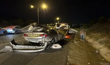 İzmir'de 22 yaşındaki Berk Gedik'in feci ölümü: Takla atan otomobilin camından fırlayıp can verdi! #izmir