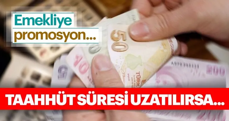 Emekli maaşı zammı yanında artı bin lira! Emekli maaşı promosyon ücreti artıyor...