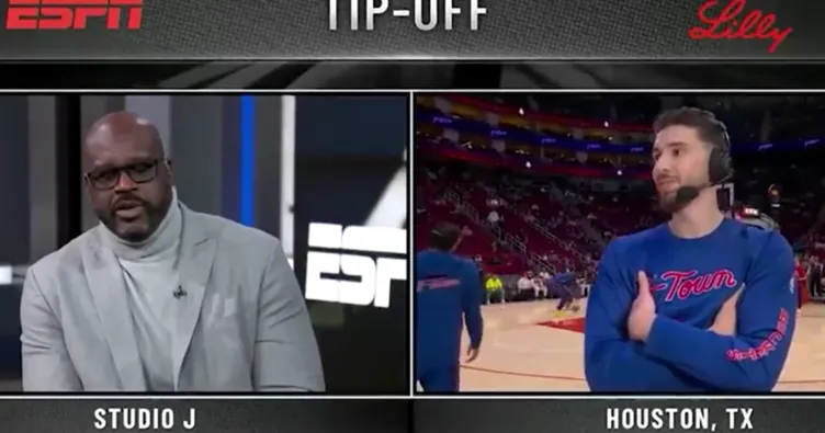 O’Neal ile Şengün arasında dikkat çeken diyalog: NBA efsanesinin Başkan Erdoğan sözleri çok konuşuldu!