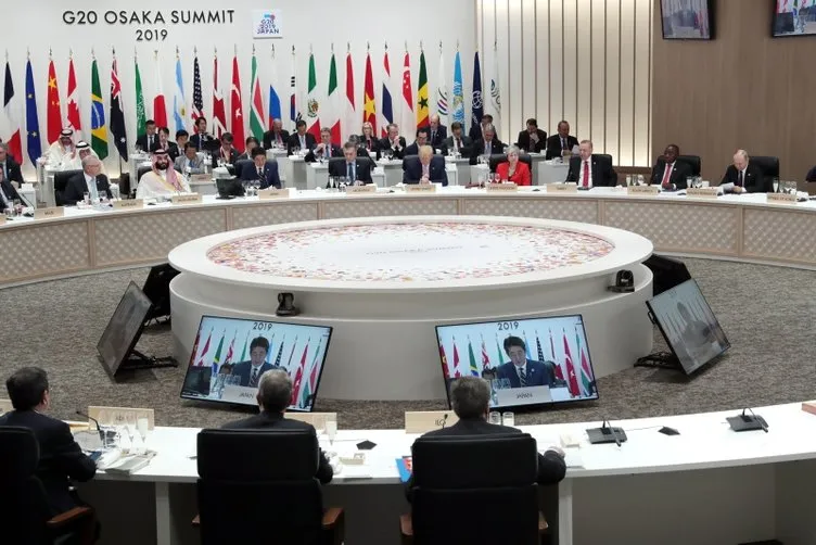 Başkan Erdoğan'ın da katıldığı G-20 aile fotoğrafı ile başladı