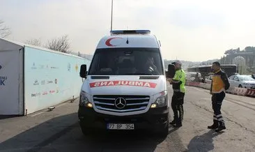 15 Temmuz Şehitler Köprüsü’nde “Özel” ambulans denetimi