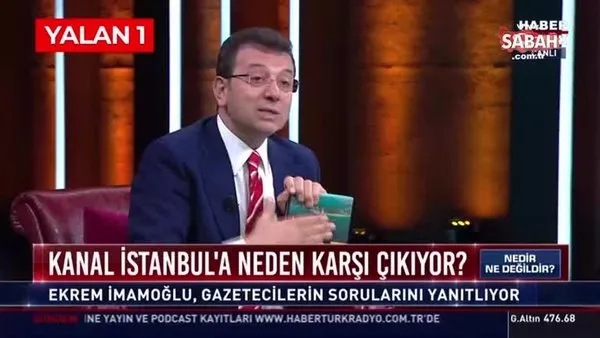 AK Parti, İmamoğlu'nun Kanal İstanbul yalanlarını tek tek deşifre etti! 8 yalana 8 doğru | Video
