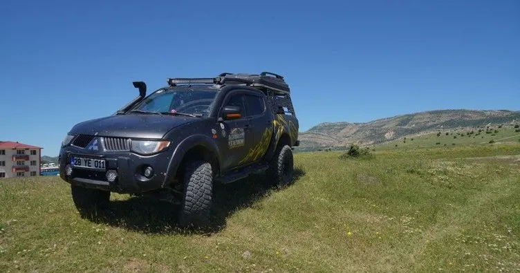 Lice dağlarında Off Road coşkusu