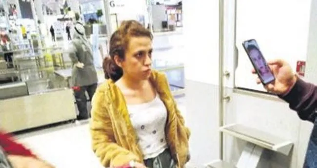 Kadın terörist sahte pasaportla yakalandı