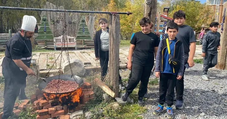 Öğrenciler köy hayatını deneyimledi