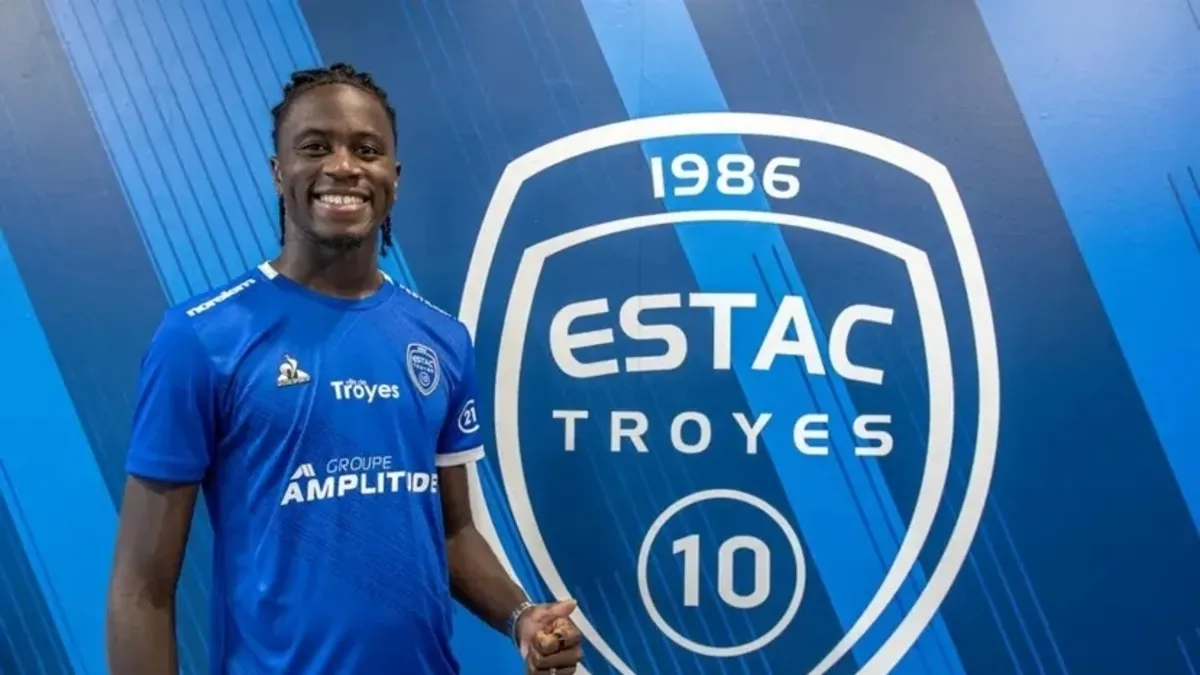 Trabzonspor logosu ve Michel Junior Diaz'ın fotoğrafı