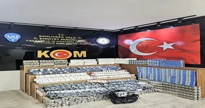 Şanlıurfa’da kaçak sigara operasyonu: 5 bin 680 paket ele geçirildi! #sanliurfa