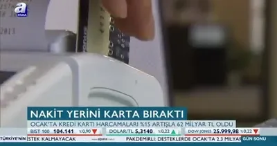 Nakit yerini kredi kartı aldı