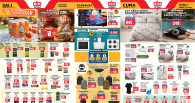 BİM AKTÜEL 28-29 NİSAN VE 1 MAYIS: Bu hafta BİM’de neler var? Nisan ayının son, Mayıs ayının ilk kataloğu!