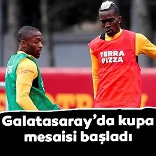 Galatasaray'da Alanyaspor maçı hazırlıkları başladı!